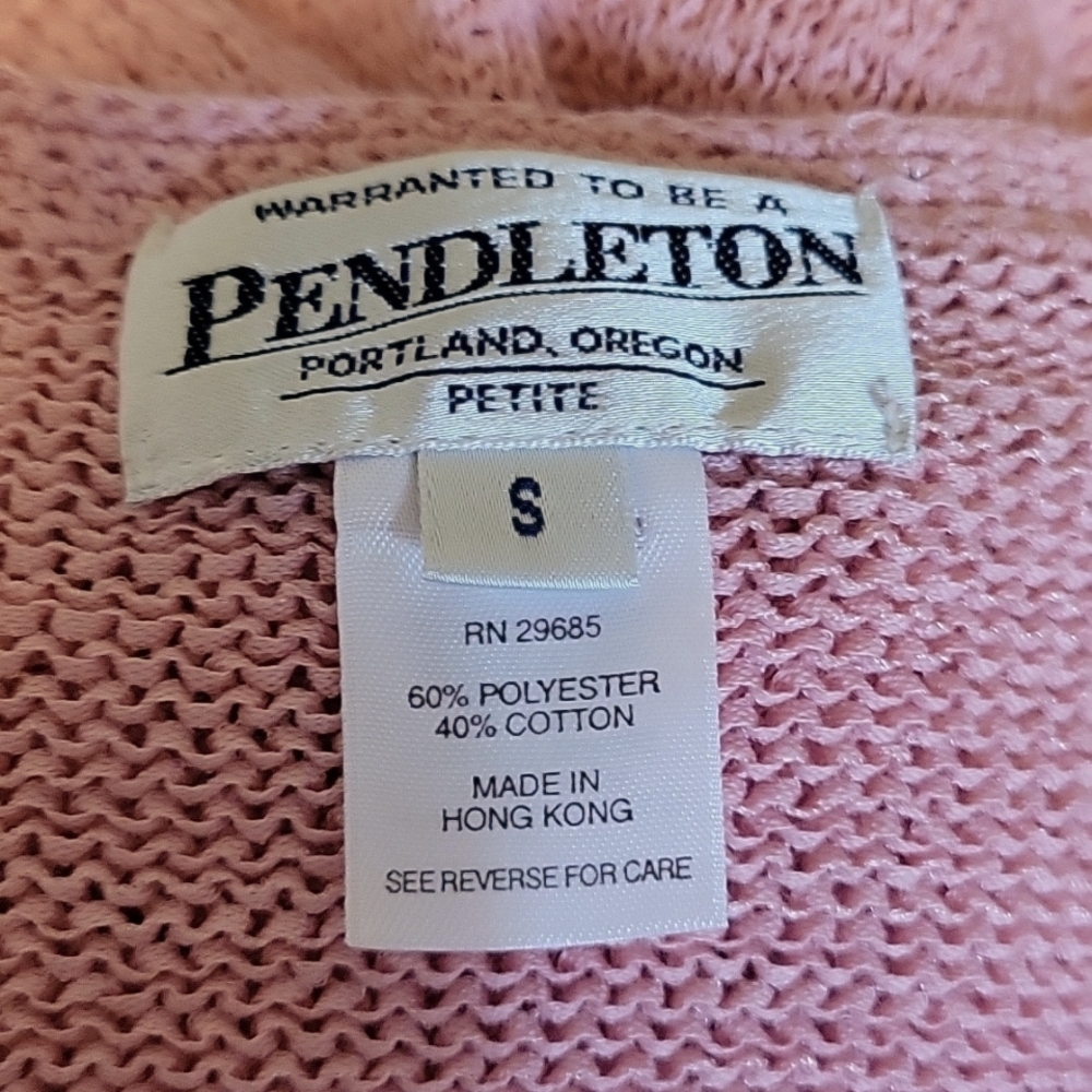 Pink Button down Sweater - Picture 4 of 4